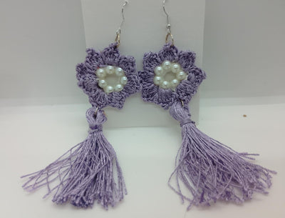 Handmade Crochet Earrings – Lightweight & Stylish Accessories