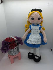  Crochet Alice Amigurumi Doll 