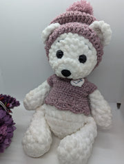 Handmade Crochet Teddy Bear – Soft & Cuddly Amigurumi Plush