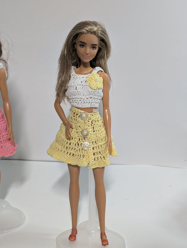 Crochet Barbie Clothes/Made to order