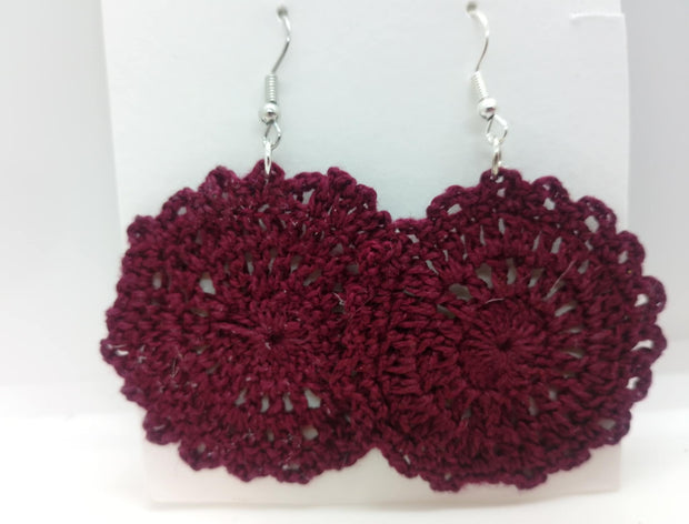 Handmade Crochet Earrings – Lightweight & Stylish Accessories