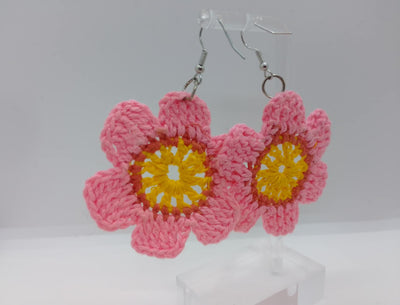 Handmade Crochet Earrings – Lightweight & Stylish Accessories